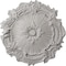 Ekena Millwork Plymouth Ceiling Medallion (Fits Canopies up to 1 5/8"), 16 3/4"OD x 1 3/8"P, Ultra Pure White CM16PLUWF - alternate 1